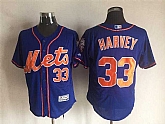 New York Mets #33 Matt Harvey Blue 2016 Flexbase Collection Stitched Jersey,baseball caps,new era cap wholesale,wholesale hats